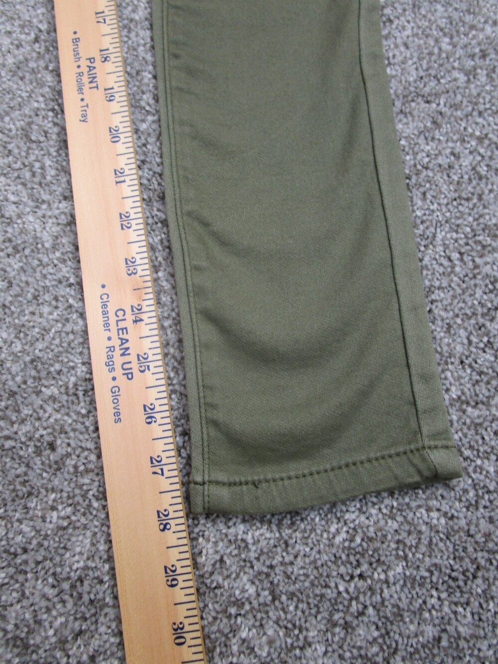 Joes Jeans Jeggings Juniors Sz 16 Green Ultimate Slim Fit Stretch Women NWT - Picture 10 of 12